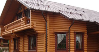 Строительство дома из оцилиндрованного бревна в Пятигорске - от 134329 рублей